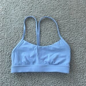 lululemon athletica Light Blue Strappy Sports Bra